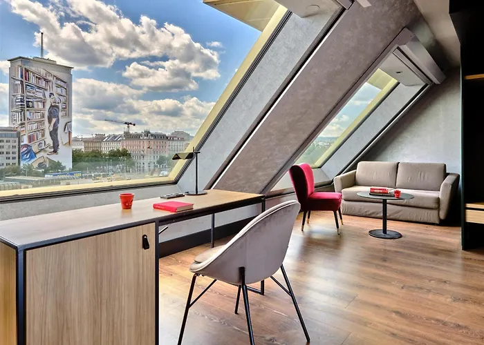 Radisson Red Hotel, Szálloda Bécs